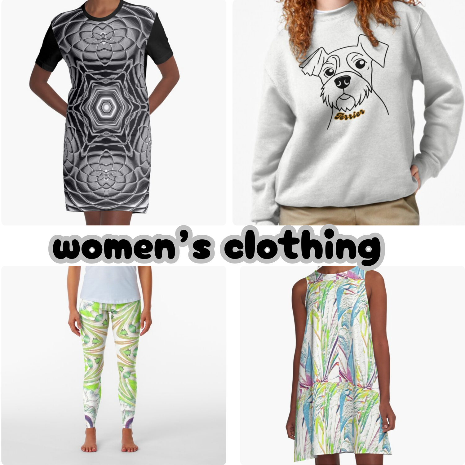 Womens Clothing - Pawsome zkcreartive