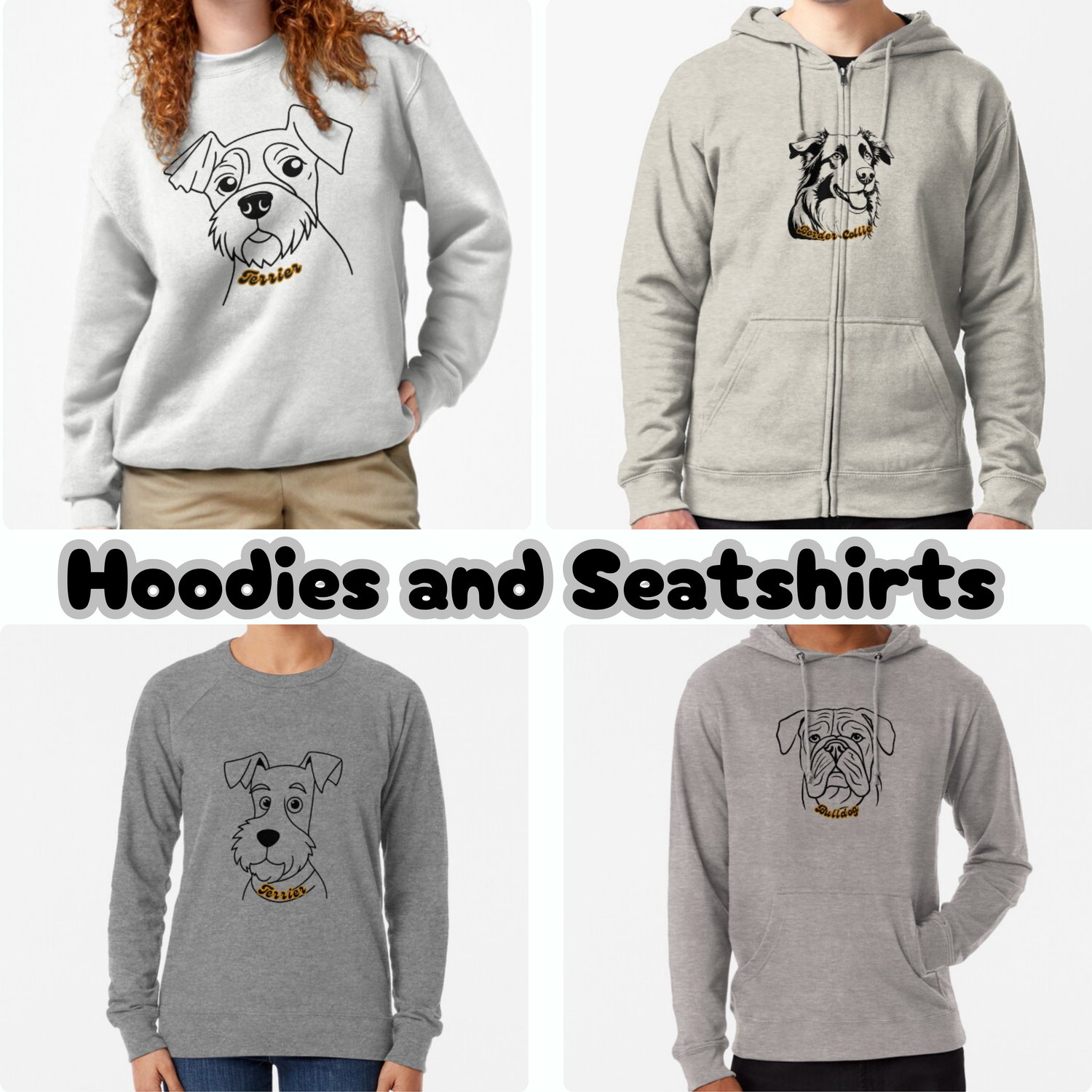 Hoodies & Sweatshirts - Pawsome zkcreartive