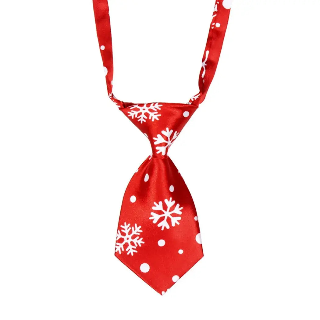 Dapper Dog Christmas Necktie – Let Your Pup Steal the Show! 🎄🐾  Pawsome zkcreartive Dapper Dog Christmas Necktie  