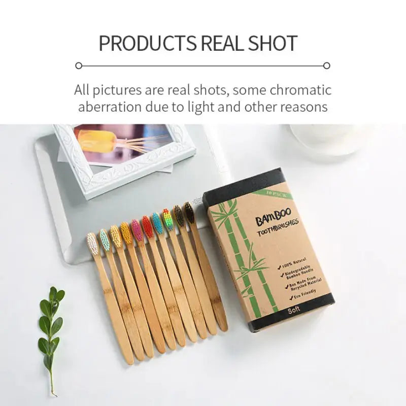 Eco-Friendly Bamboo Toothbrushes  Pawsome zkcreartive   