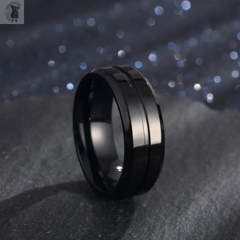 Electroplating Ring  Pawsome zkcreartive Jewellery Black-No12 