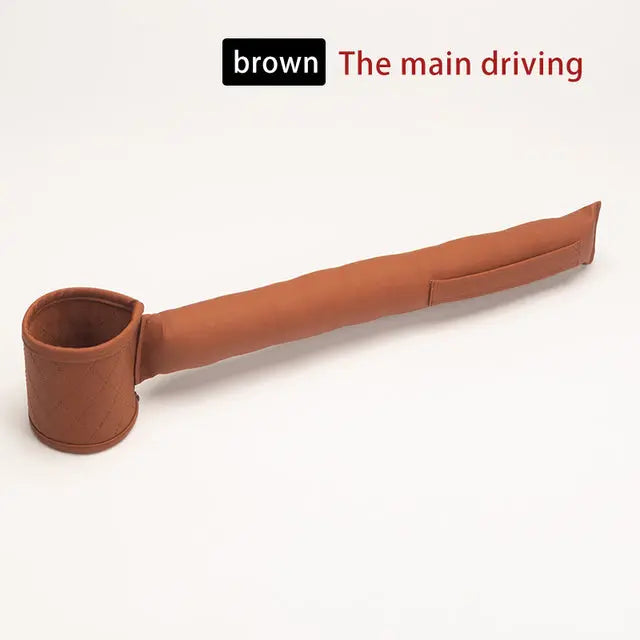 Leather Car Seat Gap Filler Pawsome zkcreartive Pawsome zkcreartive leather car seat gap filler Brown-1-1pc 11.04