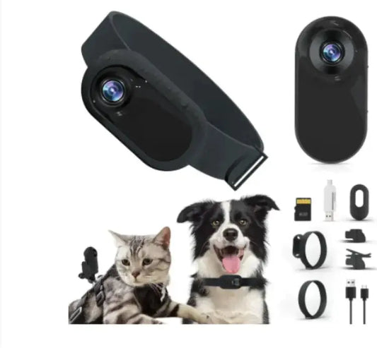 Paw Cam Wireless Pet Collar - Keep Your Pets Safe in Style! - Pawsome zkcreartive