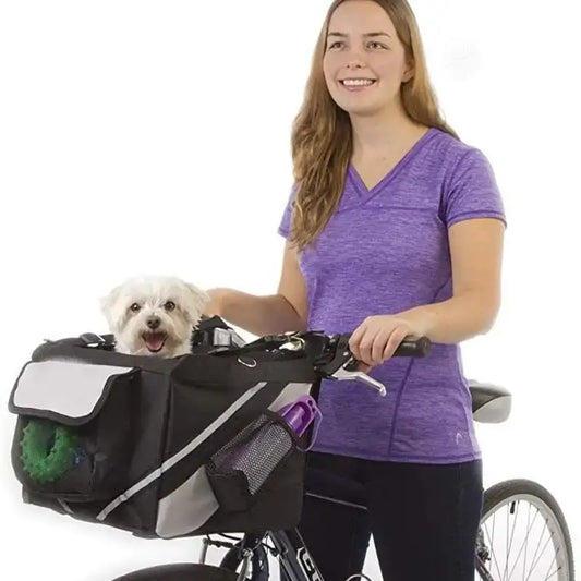 Puppy Dog Bicycle Basket Carrier - Pawsome zkcreartive Pawsome zkcreartive puppy dog bicycle carrier 35.53 