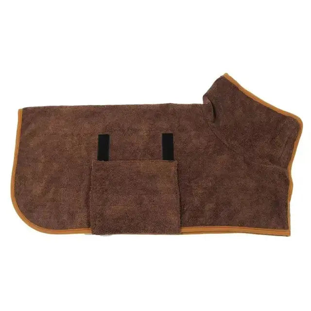 Super Absorbent Pet Bathrobe Towel - Pawsome zkcreartive