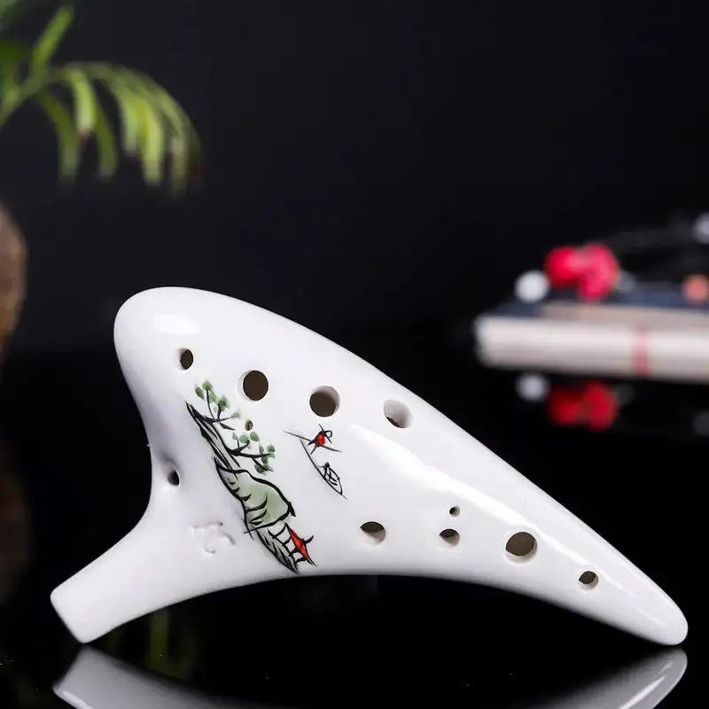 Twelve Hole Ac Ocarina Musical Instrument - Pawsome zkcreartive